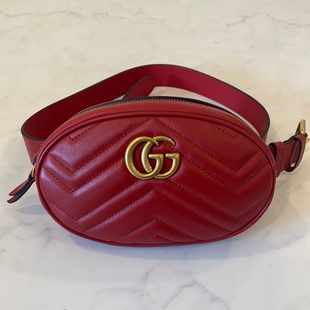 Gucci Belt Bag in Red